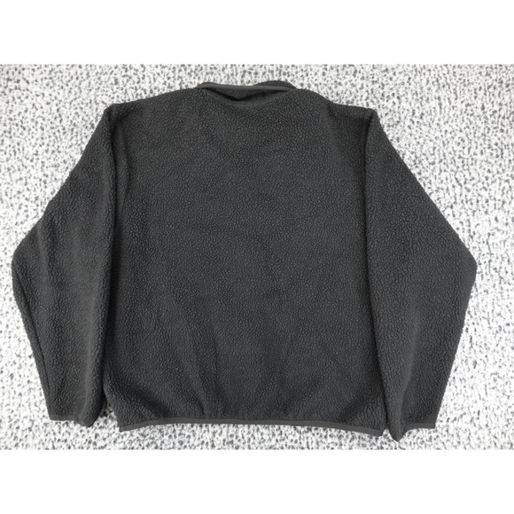 Nike Full Zip Sherpa Fleece Jacket Mens Small Black Sportswear FB8386 - Picture 12 of 13